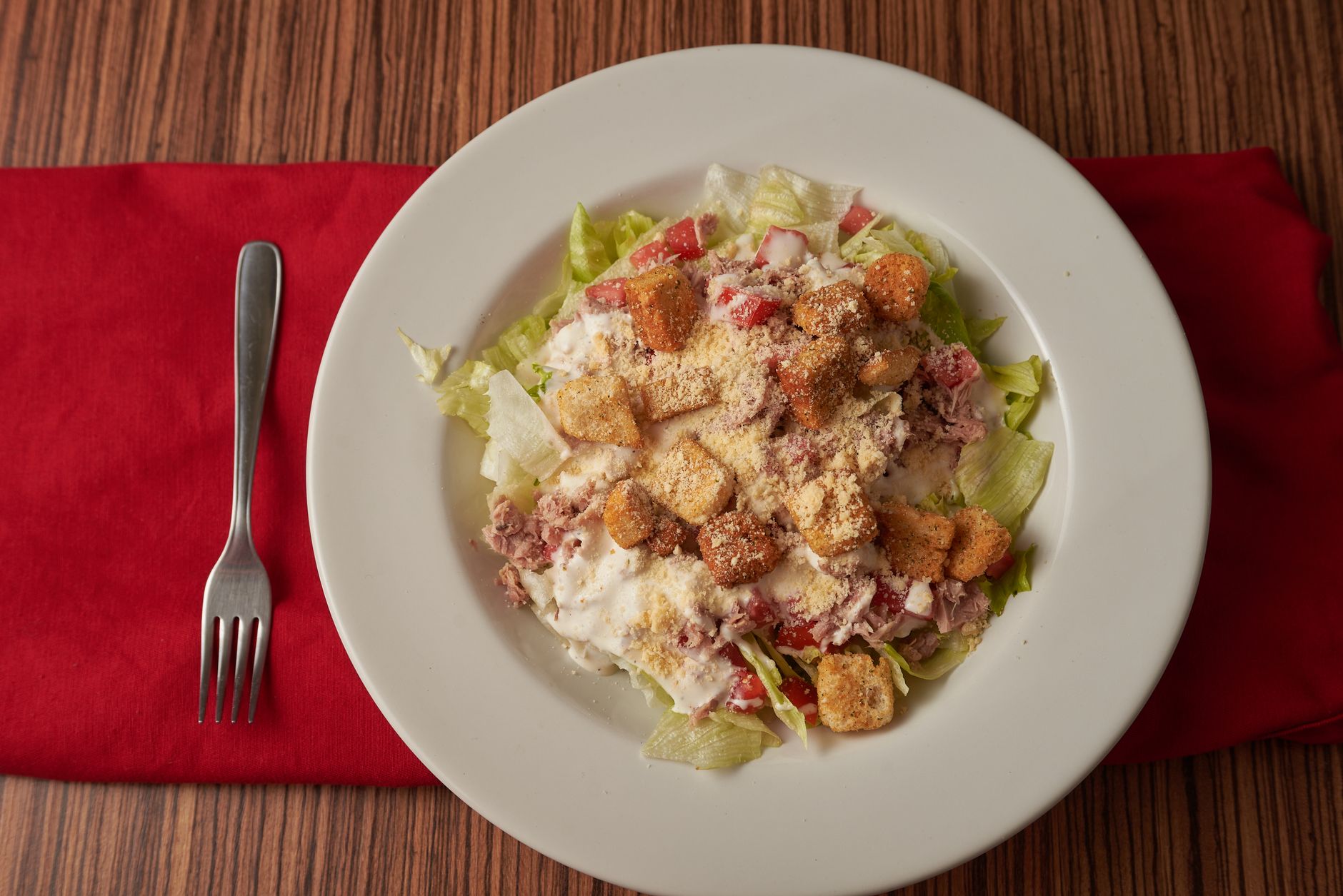 Ensalada César casera