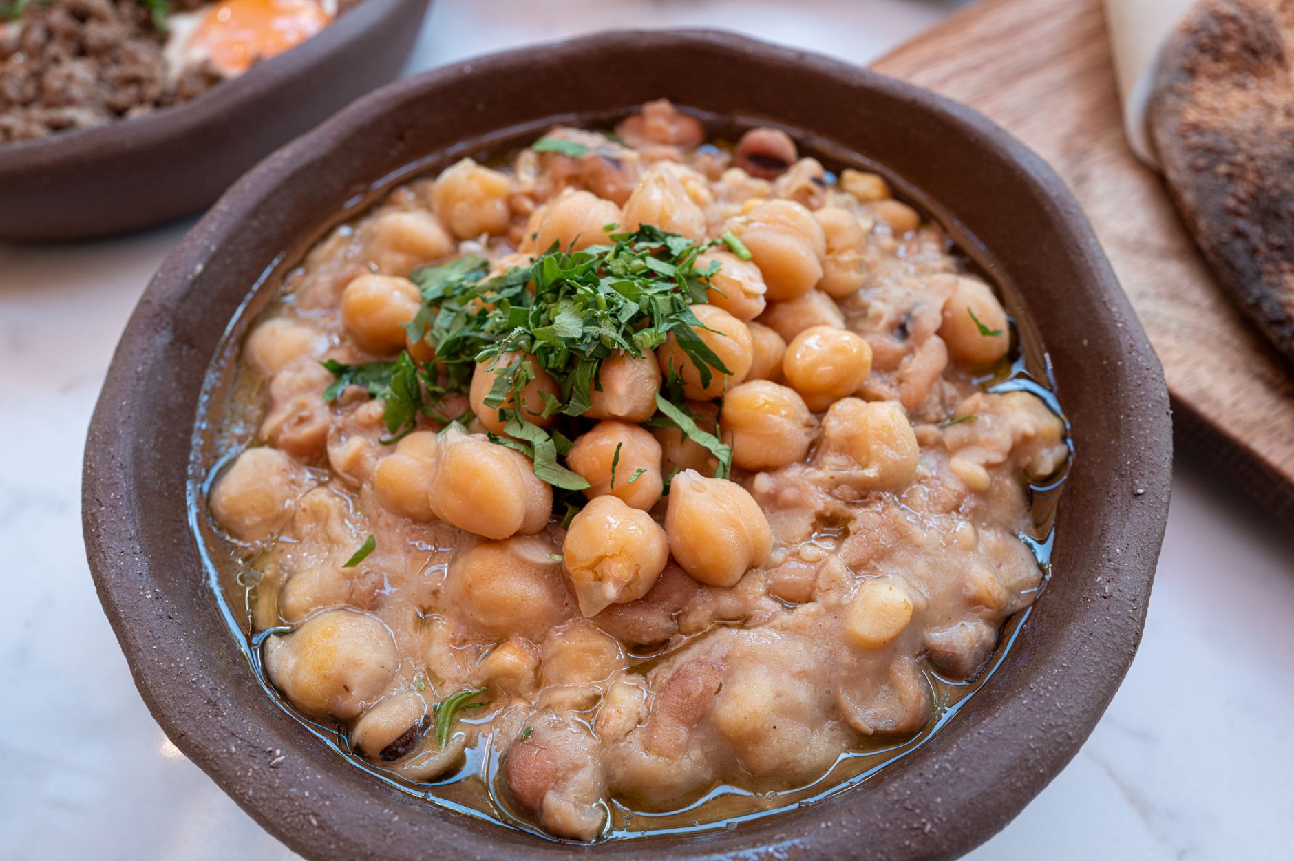 Guiso de garbanzos con chorizo